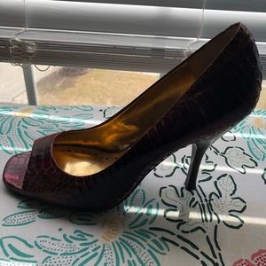 BCBGirls Open Toe Heels
